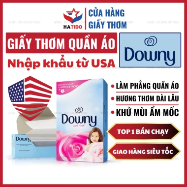 Giấy Thơm Downy Hatido cho Quần Áo - Ngăn Ẩm Mốc, Giặt Sấy, Giá 29.900đ
