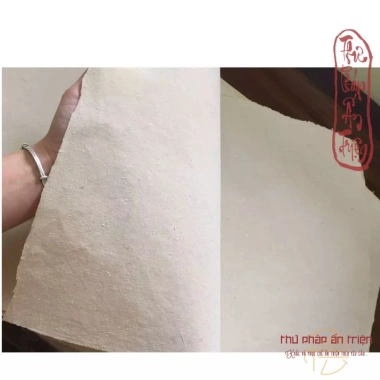 Giấy Thư Pháp Gia Phả Màu Vàng - Giấy Dó Truyền Thống Handmade, Miễn Phí Vận Chuyển, Giá Ưu Đãi 24.420₫ 2