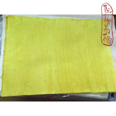 Giấy Thư Pháp Gia Phả Màu Vàng - Giấy Dó Truyền Thống Handmade, Miễn Phí Vận Chuyển, Giá Ưu Đãi 24.420₫ 6