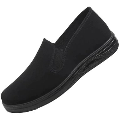 Giày Thuyền Nam Đen Vải Cao Cấp Đế Cao Su Nhẹ, Thoáng Khí, Giá 1,025,000₫