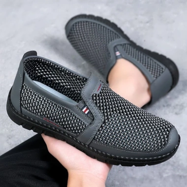 Giày Thuyền Nam thời trang một nút ghép, vải lưới thoáng khí, đế PU mềm - chỉ 559.500 VND 8 Giày Thuyền Nam thời trang một nút ghép, vải lưới thoáng khí, đế PU mềm - chỉ 559.500 VND 8