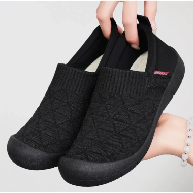 Giày Thuyền Nữ Đế Bằng Mềm Mại, Thoáng Khí, Phối Màu Đơn Giản - Giá 1,235,000 VND 9