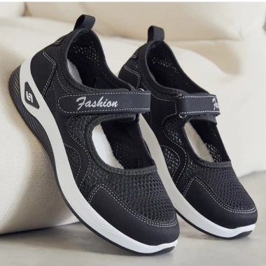 Giày Thuyền Nữ Mùa Hè Đan Vải Lưới Velcro - Thoáng Mát, Năng Động, Giá 624.500₫ 4