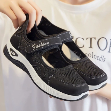 Giày Thuyền Nữ Mùa Hè Đan Vải Lưới Velcro - Thoáng Mát, Năng Động, Giá 624.500₫ 5