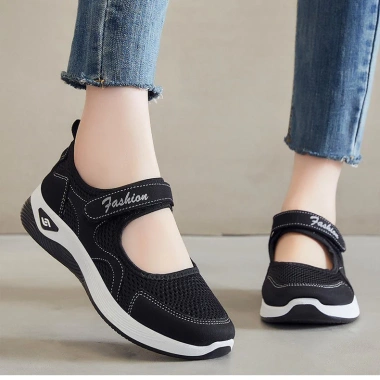 Giày Thuyền Nữ Mùa Hè Đan Vải Lưới Velcro - Thoáng Mát, Năng Động, Giá 624.500₫ 6