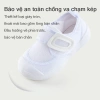 Giày trắng Cheerful Mario cho bé Giày đi học có thể viết tên, giá ưu đãi 232k 7