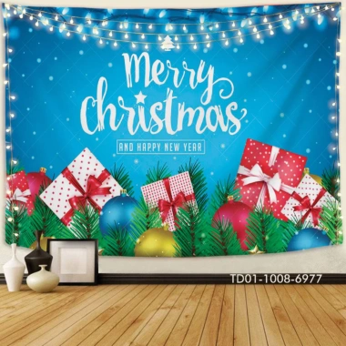 Giấy trang trí Tín Phát Giáng sinh - Backdrop chụp ảnh Noel, livestream - Giá 85.000₫