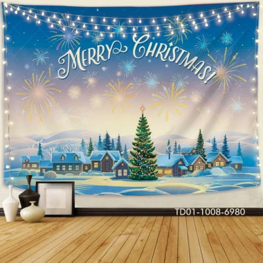 Giấy trang trí Tín Phát Giáng sinh - Backdrop chụp ảnh Noel, livestream - Giá 85.000₫