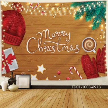 Giấy trang trí Tín Phát Giáng sinh - Backdrop chụp ảnh Noel, livestream - Giá 85.000₫