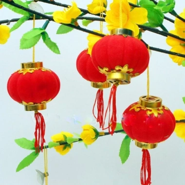 Giấy Treo Decor Nhà Cửa Dài 4m - Trang Trí Lễ Tết Giá 15.000đ Giảm Giá Đặc Biệt 9