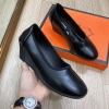 Giày trơn da mềm đế 5cm siêu êm, phù hợp đi làm và đi chơi Hình thật 3