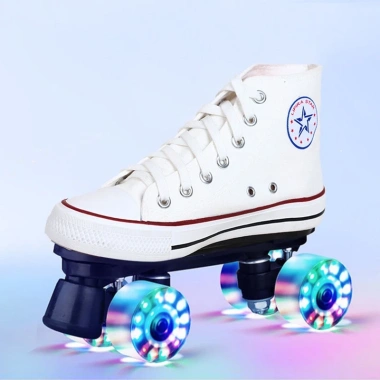 Giày Trượt Patin Bốn Hàng Bánh Xe Vải Canvas Thoáng Khí - Giá Ưu Đãi 815.215₫