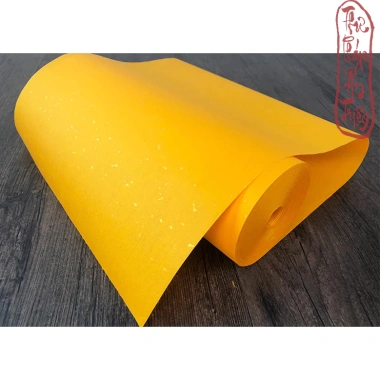 Giấy tuyên chỉ xuyến chỉ cuộn phủ nhũ đa màu - miễn phí vận chuyển, giảm giá 2
