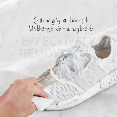 Giấy ướt lau giày Sneaker 30 tờ - Chuyên dụng, giá chỉ 29.000 VND, giảm so với 37.410 VND