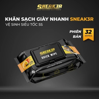 Giấy ướt lau giày Sneaker 30 tờ - Chuyên dụng, giá chỉ 29.000 VND, giảm so với 37.410 VND