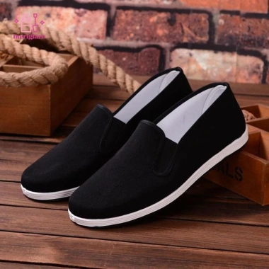 Giày Vải Kung Chi Oxford Đen Unisex Size 39-44 - Truyền Thống Trung Quốc, Thể Thao Ngoài Trời, Giá Ưu Đãi 143.640 VND