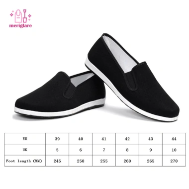 Giày Vải Kung Chi Oxford Đen Unisex Size 39-44 - Truyền Thống Trung Quốc, Thể Thao Ngoài Trời, Giá Ưu Đãi 143.640 VND