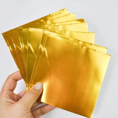 Giấy vẽ khắc METUBE 70 micron 20x30cm - Lá nhôm dày, DIY làm lá vàng, nghệ thuật 4 Giấy vẽ khắc METUBE 70 micron 20x30cm - Lá nhôm dày, DIY làm lá vàng, nghệ thuật 4