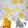 Giấy vẽ khắc METUBE 70 micron 20x30cm - Lá nhôm dày, DIY làm lá vàng, nghệ thuật 9