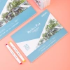 Giấy vẽ màu marker Deli 30 tờ 110gsm - Cao cấp, dày, dễ chồng màu, tản màu 7