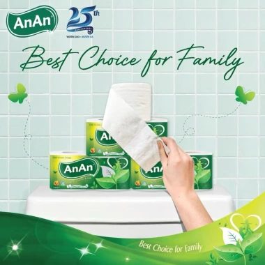 Giấy Vệ Sinh An An Sài Gòn ECO 2 New Lốc 10 cuộn - Giá chỉ 50.000 VNĐ 4