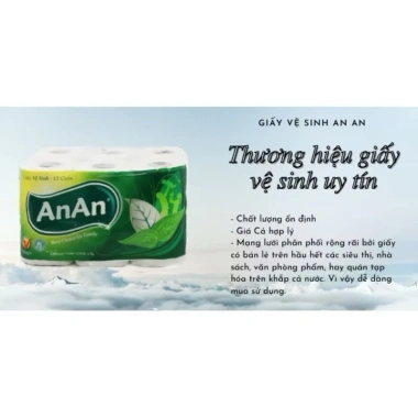 Giấy Vệ Sinh An An Sài Gòn ECO 2 New Lốc 10 cuộn - Giá chỉ 50.000 VNĐ 8