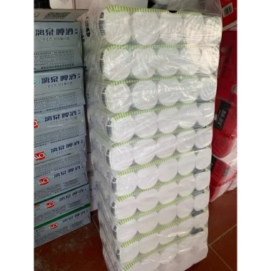 Giấy vệ sinh cuộn kẻ không lõi Jiada 10 cuộn - Giá 52.900 VNĐ, mềm mại, thấm hút tốt