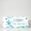 Giấy vệ sinh EcoWipes 3 lớp lốc 10 cuộn – mềm dai, thấm hút, có lõi/không lõi, 115k 5