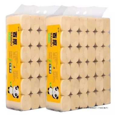 Giấy Vệ sinh Gấu trúc 36 cuộn - Nội địa Trung Cao Cấp, Siêu Dai, Giá chỉ 169.900₫