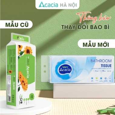 Giấy vệ sinh không lõi ACACIA Luxury 10 cuộn 3 lớp - Siêu mềm, giá chỉ 53.900₫