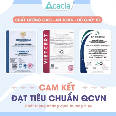 Giấy vệ sinh không lõi ACACIA Luxury 10 cuộn 3 lớp - Siêu mềm, giá chỉ 53.900₫