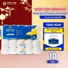 Giấy vệ sinh Sao Mai 10 lốc 10 cuộn 4 lớp mềm mại không kích ứng - Tiện lợi, giá chỉ 629.000₫ 2