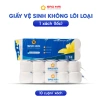 Giấy vệ sinh Sao Mai 10 lốc 10 cuộn 4 lớp mềm mại không kích ứng - Tiện lợi, giá chỉ 629.000₫ 10