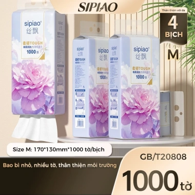 Giấy vệ sinh Sipiao gói 10 - Gắn tường, siêu bền, mềm mại, tiện lợi, giá chỉ 135.000 VND 9