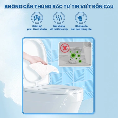 Giấy vệ sinh treo tường Topgia 1 bịch 1.800 tờ 4 lớp cao cấp, mềm mịn, an toàn, tan ngay trong nước - 179.000đ 6