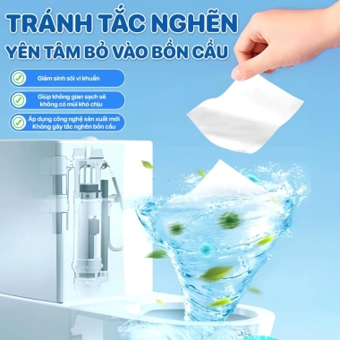 Giấy vệ sinh treo tường Topgia 1 bịch 1.800 tờ 4 lớp cao cấp, mềm mịn, an toàn, tan ngay trong nước - 179.000đ 7