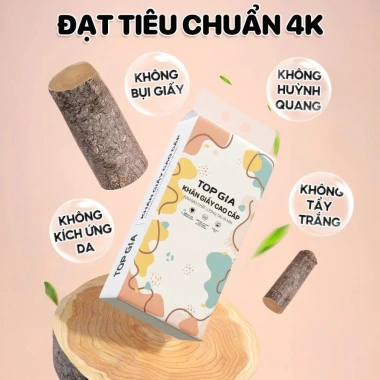Giấy vệ sinh treo tường TopGia 6 bịch đa sắc, 1.280 tờ 4 lớp bột giấy thiên nhiên - Giá chỉ 58.000₫