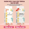 Giấy vệ sinh treo tường TopGia 6 bịch đa sắc, 1.280 tờ 4 lớp bột giấy thiên nhiên - Giá chỉ 58.000₫ 4