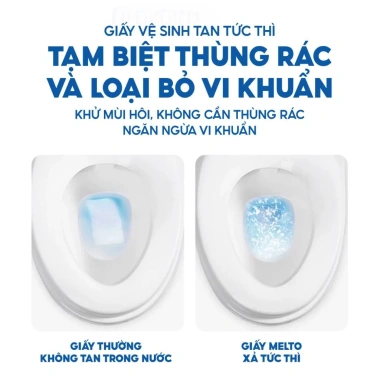 Giấy vệ sinh treo tường TOPGIA bản cải tiến 4 lớp 1.800 tờ - Dễ tan, an toàn da, chỉ 169k