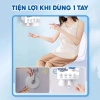 Giấy vệ sinh treo tường TOPGIA bản cải tiến 4 lớp 1.800 tờ - Dễ tan, an toàn da, chỉ 169k 6
