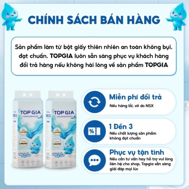 Giấy vệ sinh treo tường TOPGIA bản cải tiến 4 lớp 1.800 tờ - Dễ tan, an toàn da, chỉ 169k
