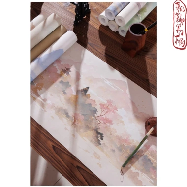 Giấy Xuyến Chỉ 10m Phủ Sáp - Luyện Viết Thư Pháp Hán Việt Sơn Thủy, Giá 119.000đ 2 Giấy Xuyến Chỉ 10m Phủ Sáp - Luyện Viết Thư Pháp Hán Việt Sơn Thủy, Giá 119.000đ 2