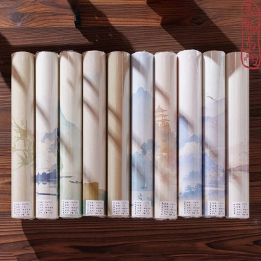 Giấy Xuyến Chỉ 10m Phủ Sáp - Luyện Viết Thư Pháp Hán Việt Sơn Thủy, Giá 119.000đ