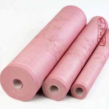Giấy Xuyến Chỉ Kẻ Ô Xuân Hoa Tự Cẩm Màu Hồng Phấn – Trang Nhẹ Nhàng, Giá 106.000đ
