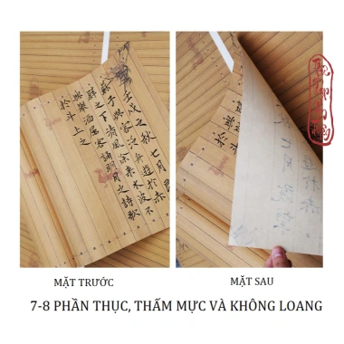Giấy Xuyến Chỉ Luyện Thư Pháp Hán Việt Mành Trúc 10-20m - Giá 108.000, tinh hoa