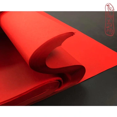 Giấy Xuyến Chỉ Thư Pháp Đỏ Đậm Rắc Nhũ 10 Tờ Miễn Vận Chuyển Giá Ưu Đãi 52.980 VND