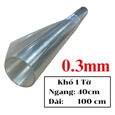 Giấy/Phim Trong Cách Điện Chịu Nhiệt 40x100 cm – Phù hợp Điện Cơ, Điện Tử Quỳnh Diễn
