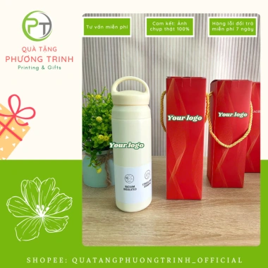 Giftset Bình Giữ Nhiệt 500ml + Túi Xách In Logo PT475 - Giá ưu đãi 243.600₫ 5
