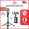 Gimbal 360 Q02 kèm Remote, Túi, Chân Tripod, Theo Dõi Khuôn Mặt, Quay Video - 820.000