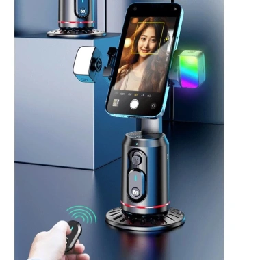 Gimbal 360 Q02 kèm Remote, Túi, Chân Tripod, Theo Dõi Khuôn Mặt, Quay Video - 820.000